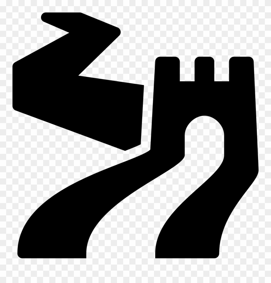 Great Wall Filled Icon - Icon Clipart