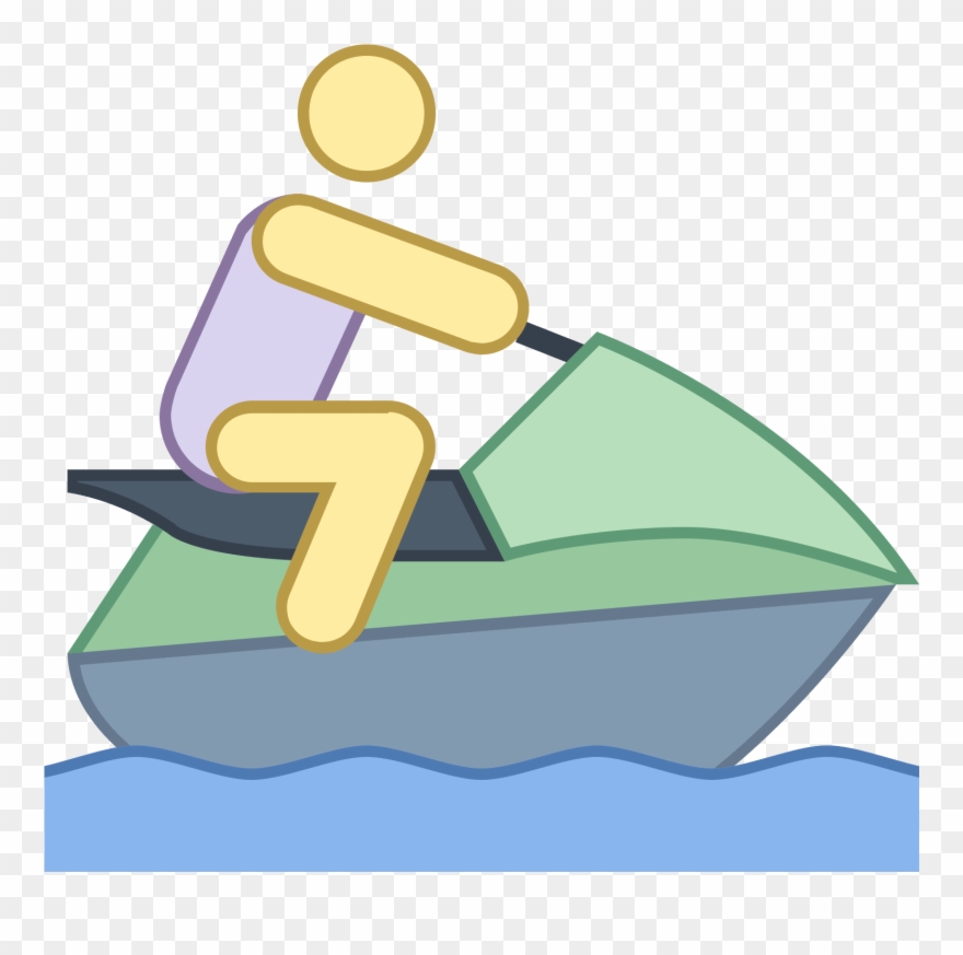 Jet Ski Icon Clipart