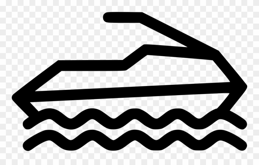 Jet Ski Water Sport Recreation Comments - Transport Clipart