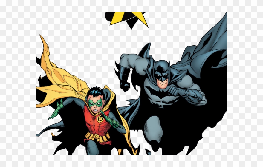Batman And Robin Clipart - Batman Y Damian Wayne - Png Download