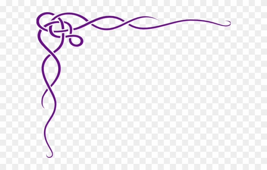 Swirls Clipart Purple - Png Download