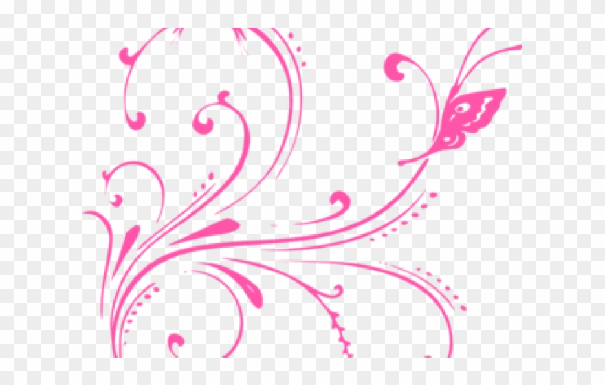 Black Swirls Png Clipart