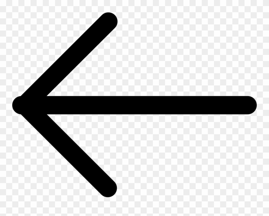 Png File - Arrow Back Icon Clipart