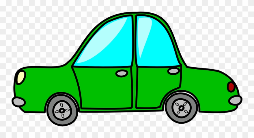 Green Clipart Sports Car - Cartoon Car Gif Png Transparent Png