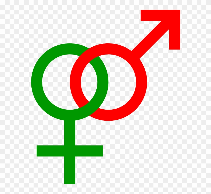 File - Heterosym - Svg - Mars And Venus Symbol Clipart