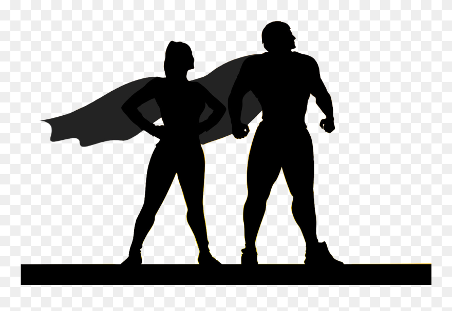Hero Png Transparent Hero Png Images Pluspng Treasure - Hero Silhouette Clipart