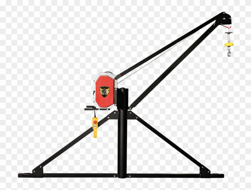 506 - Construction Mini Crane Clipart