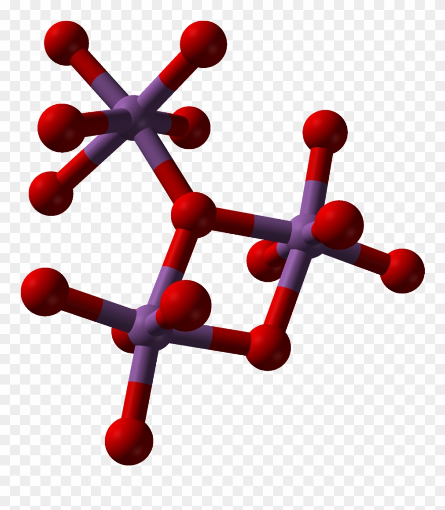Antimony Pentoxide Xtal 1979 O1 Coord B - Antimony Pentoxide Clipart