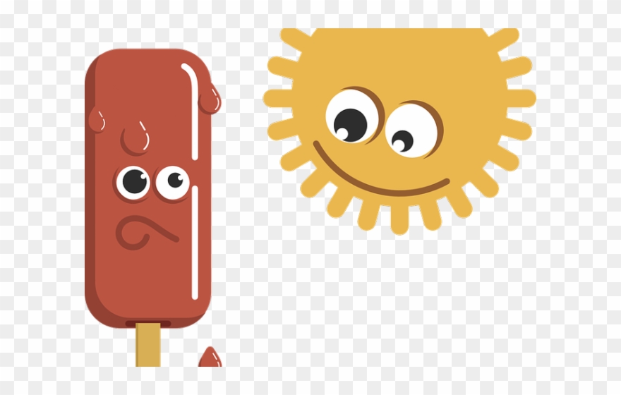 Free Popsicle Clipart - Physical Change Clipart - Png Download