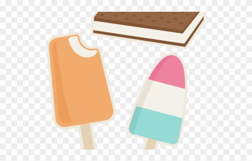 Popsicle Clipart Frozen Treat - Ice Cream Bar - Png Download