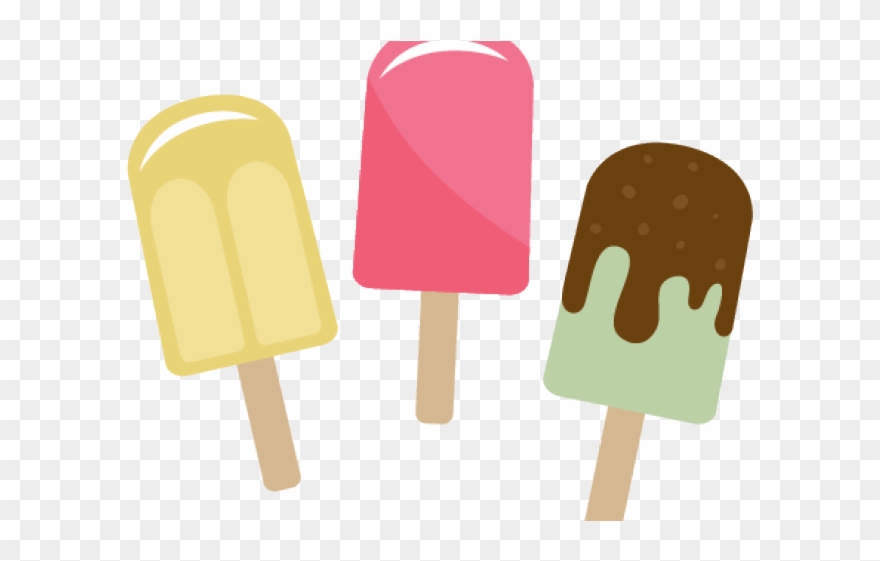 Popsicle Clipart Red Food - Cute Popsicle Ice Cream - Png Download