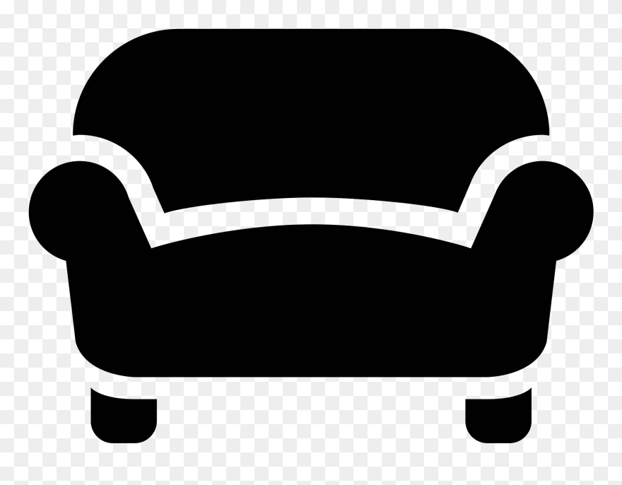 Couch Vector - Logo Sofa Clipart