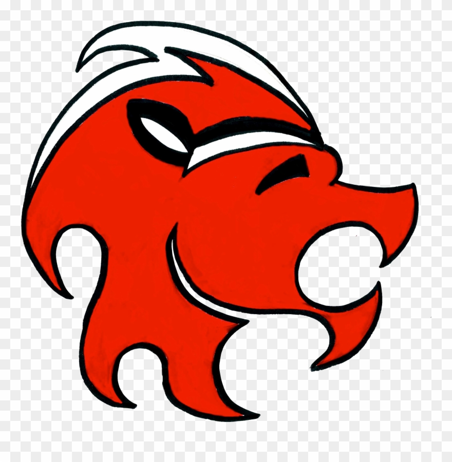 Red Apple Elementary School Clipart