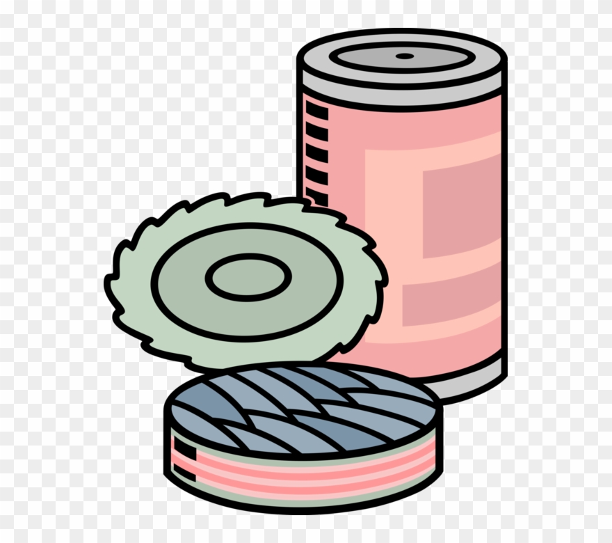 Vector Illustration Of Tin Or Can Of Sardines Nutrient-rich - Sardines In Can Clipart - Png Download