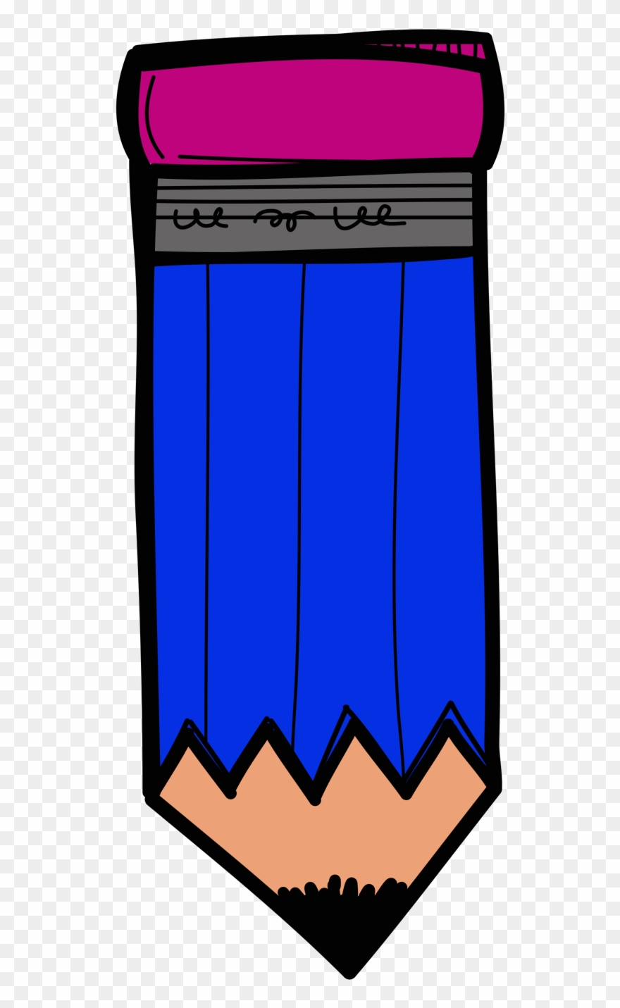 Pin By Alejandra Catalán On Niños - Melonheadz Pencil Clipart - Png Download