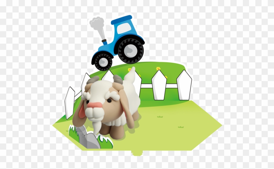 Goat Clay Modelling Kit - Cartoon Clipart