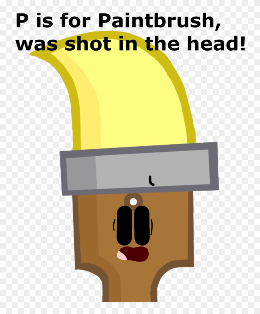 P Is For Paintbrush By Sugar Creatorofsfdi - Portable Network Graphics Clipart