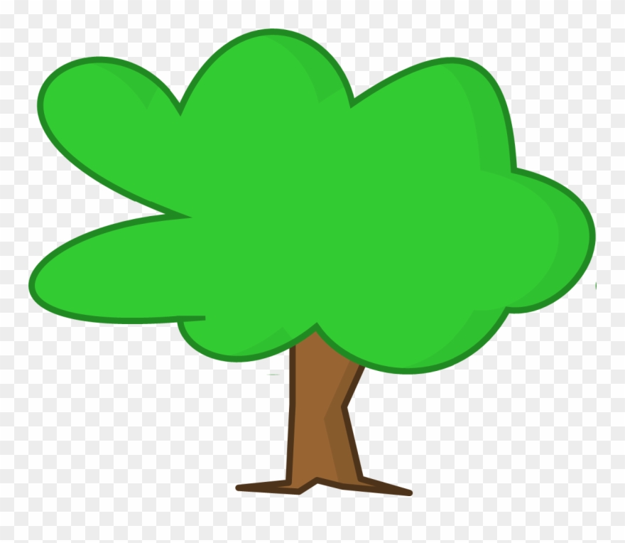 Shrub Clipart File - Bfdi Shrub - Png Download