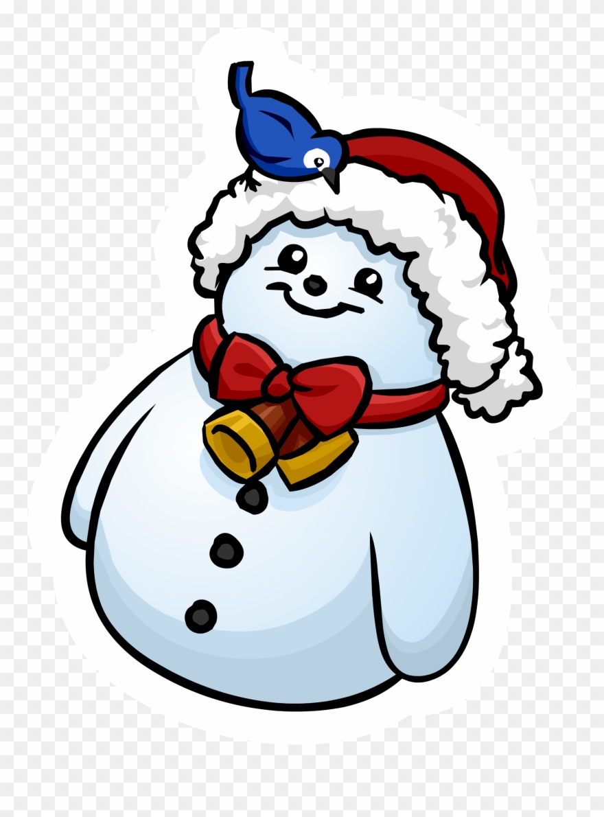 Clipart Snowman Penguin - Club Penguin - Png Download