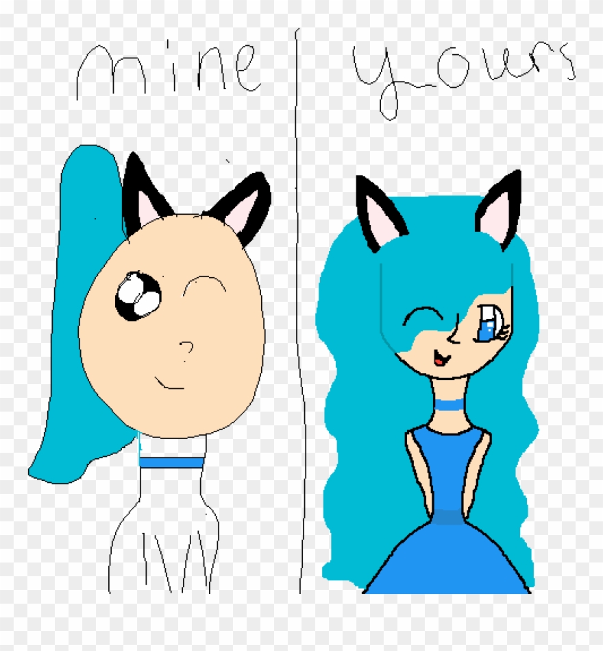 Yay - Cat Yawns Clipart