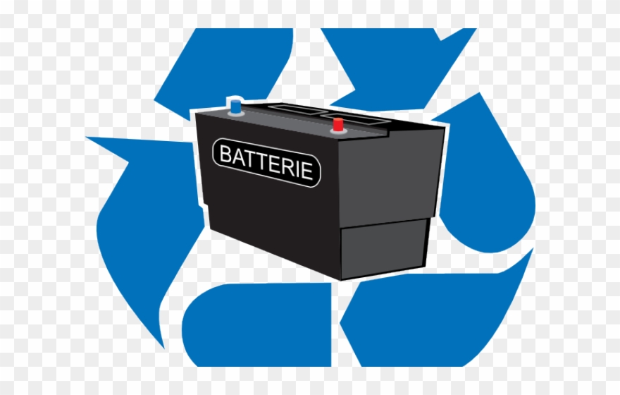 Battery Clipart Vehicle Battery - Car Battery Recycling - Png Download