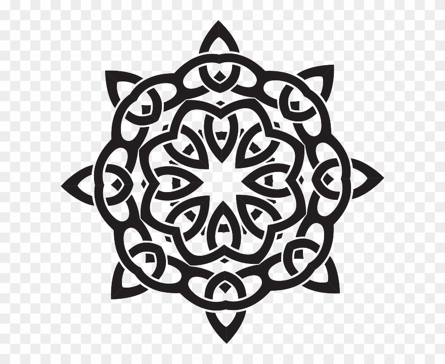 Celtic Knot Clipart Silhouette - Happy Fathers Day Irish - Png Download