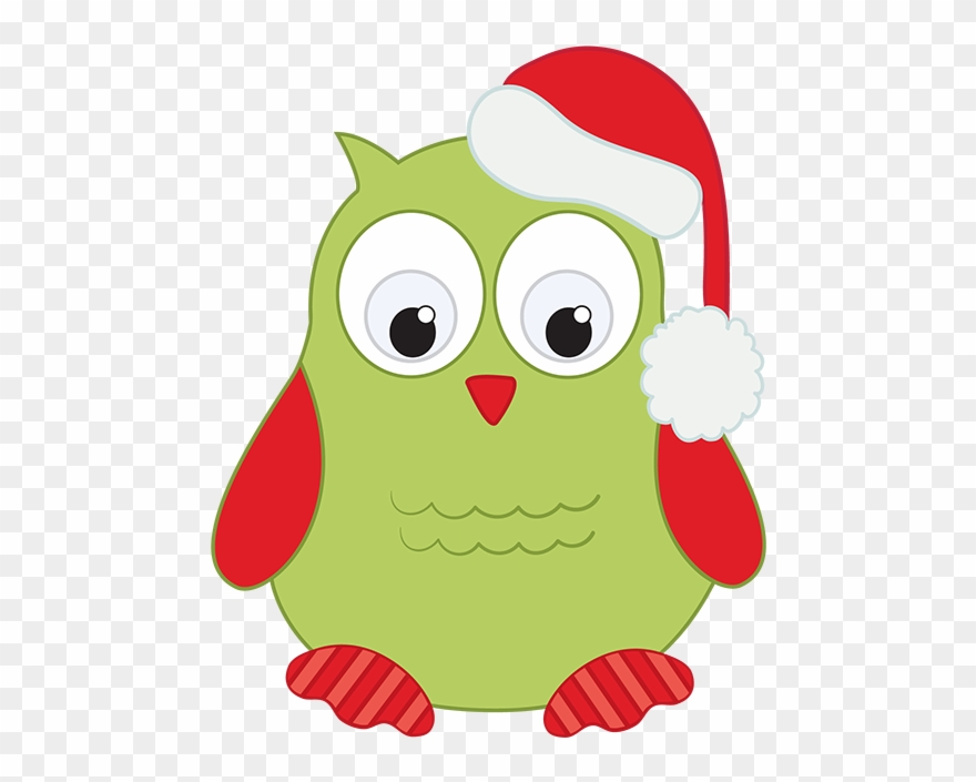 Natal Animais - Dibujos Navideños En Colores Clipart