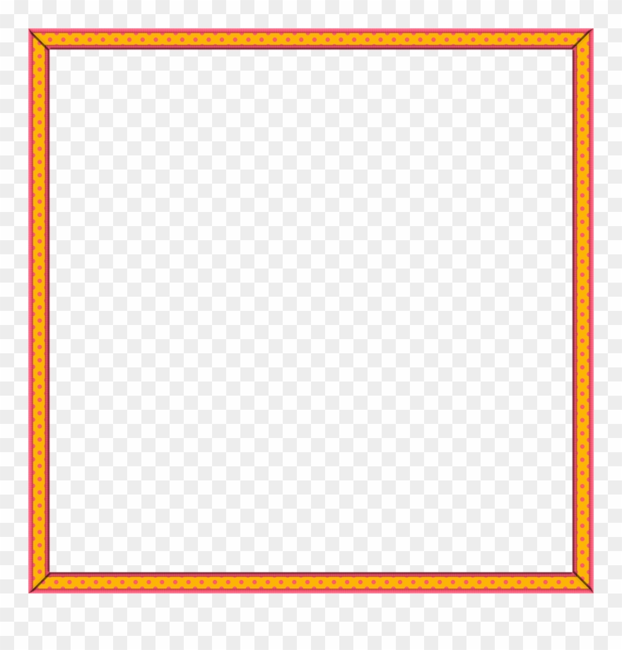 Clip Art Stock Thin Free Printable Frames Borders And - Visual Arts - Png Download