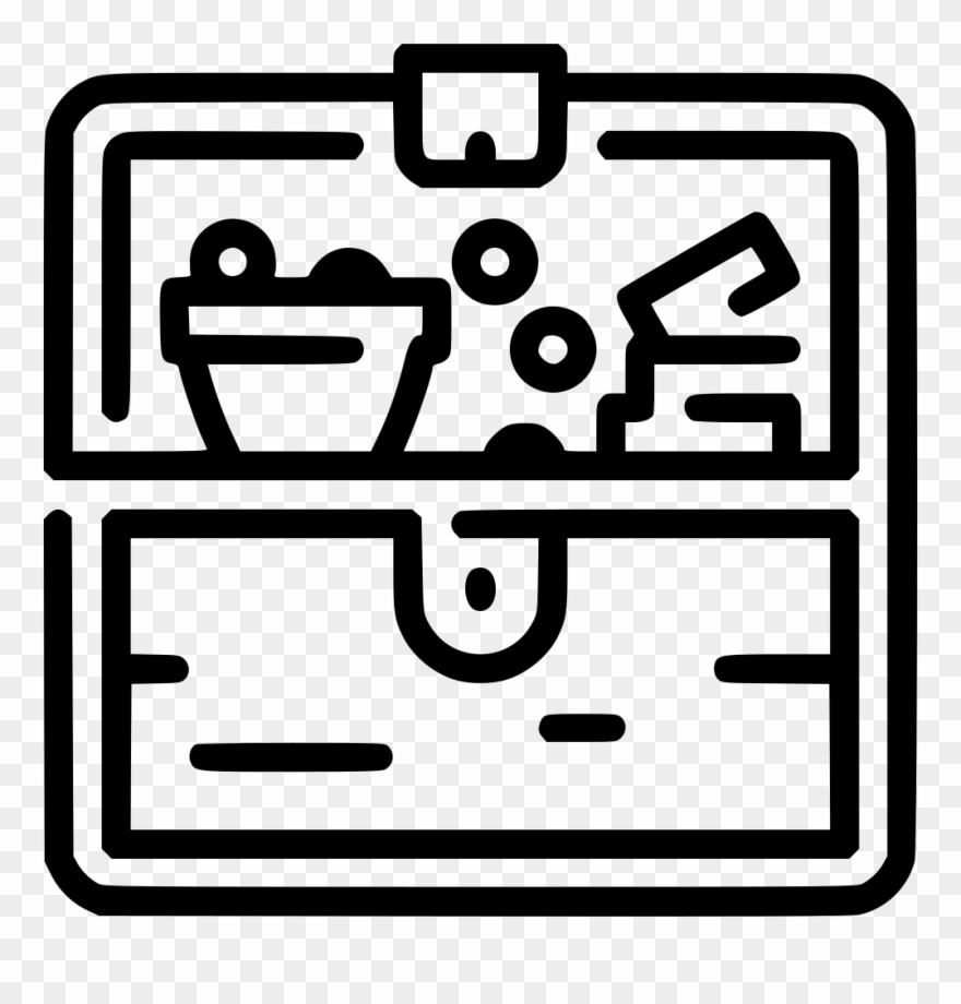 Treasure Chest Open Comments - Icon Clipart