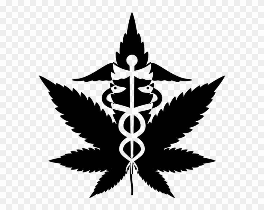 Clip Art Royalty Free Download To Whom It May Concern - Weed Black And White - Png Download