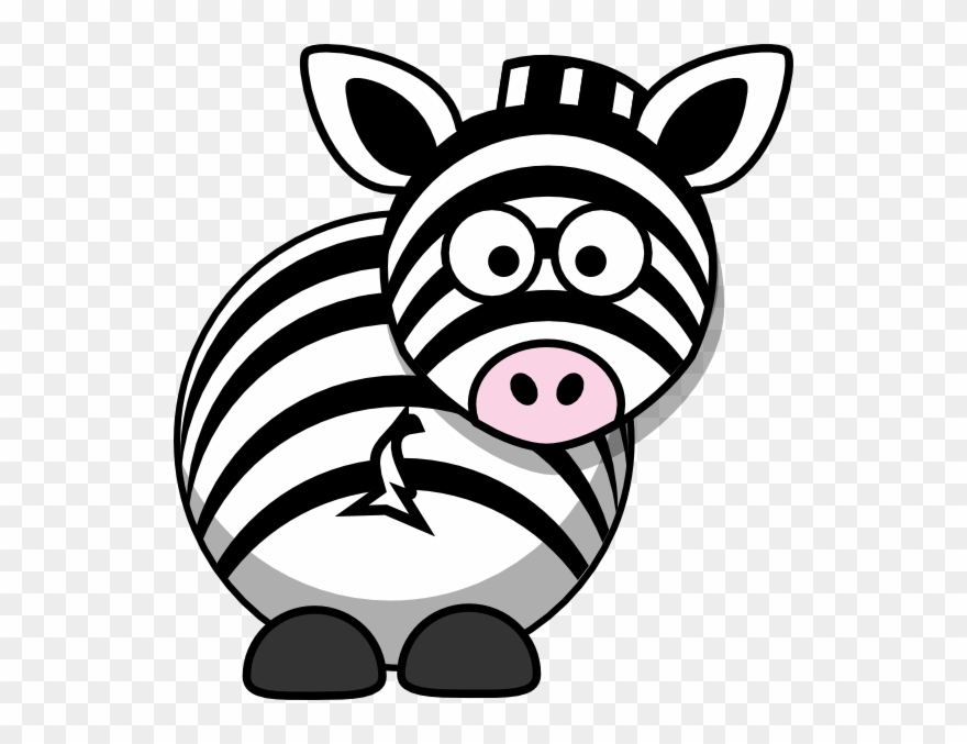 Zebra Clip Art At Clker - Zebra Head Clip Art - Png Download
