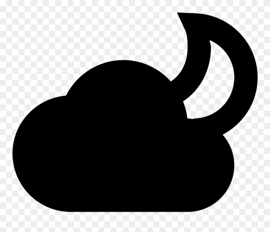 This Is A Logo Of A Cloud Made Of Three Rounded Circles Clipart