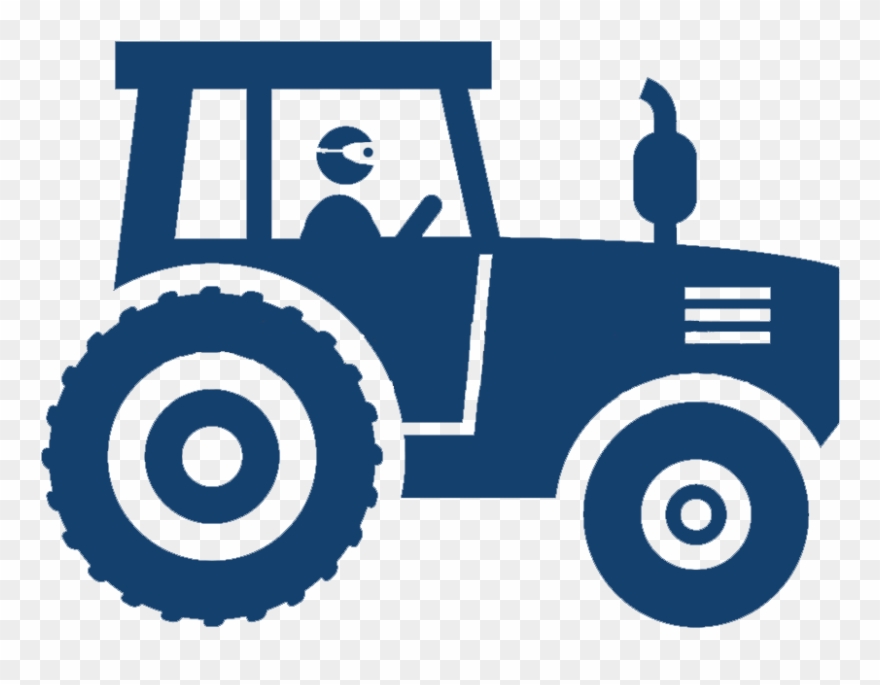 Preventing Rural Crime - Tractor Decal Clipart