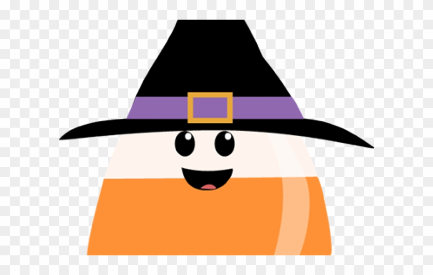 Library Clipart Halloween - Clip Art Candy Corn - Png Download