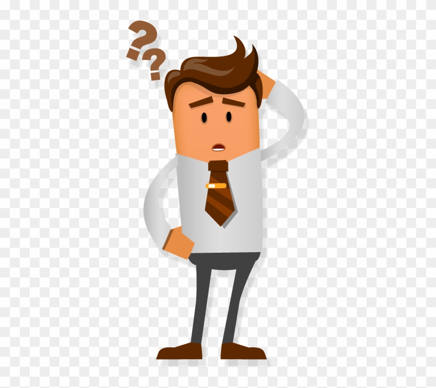 Confused Clipart Shopper - Notebook Journal Dot-grid,graph,lined,blank No Lined - Png Download