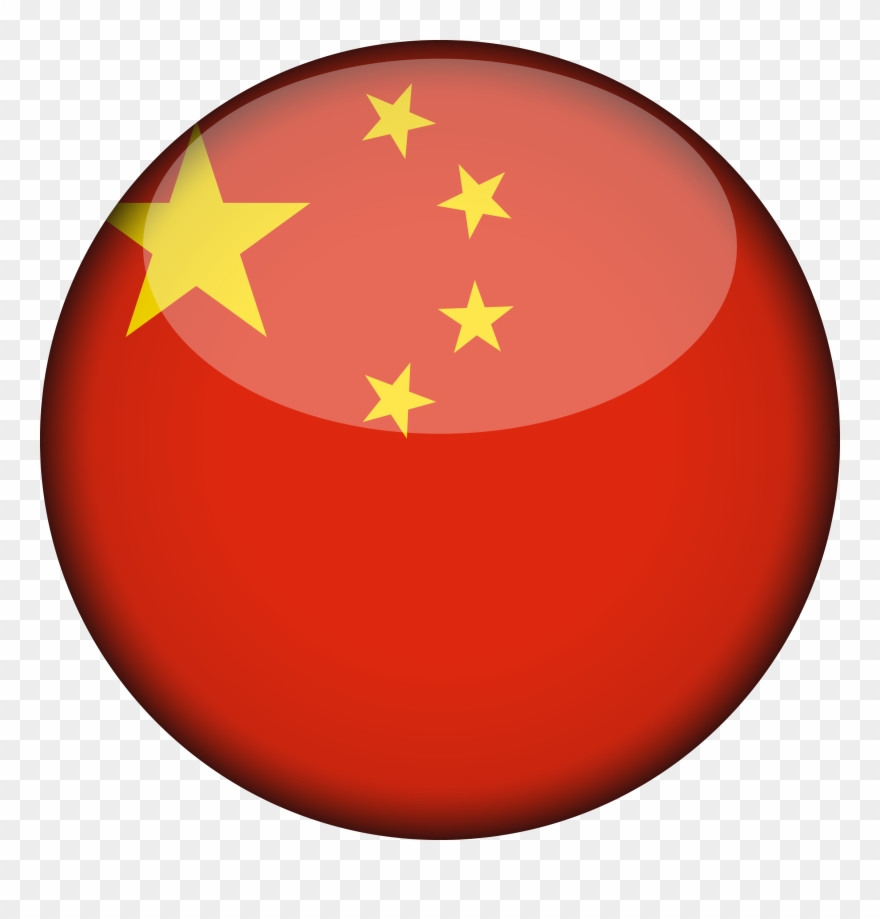 Chinese Flag Png - China Flag Icon Png Clipart
