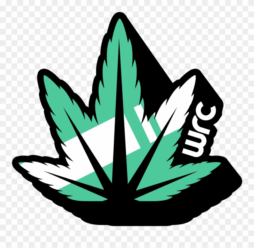 Infamous Wrc Weed Leaf - Emblem Clipart