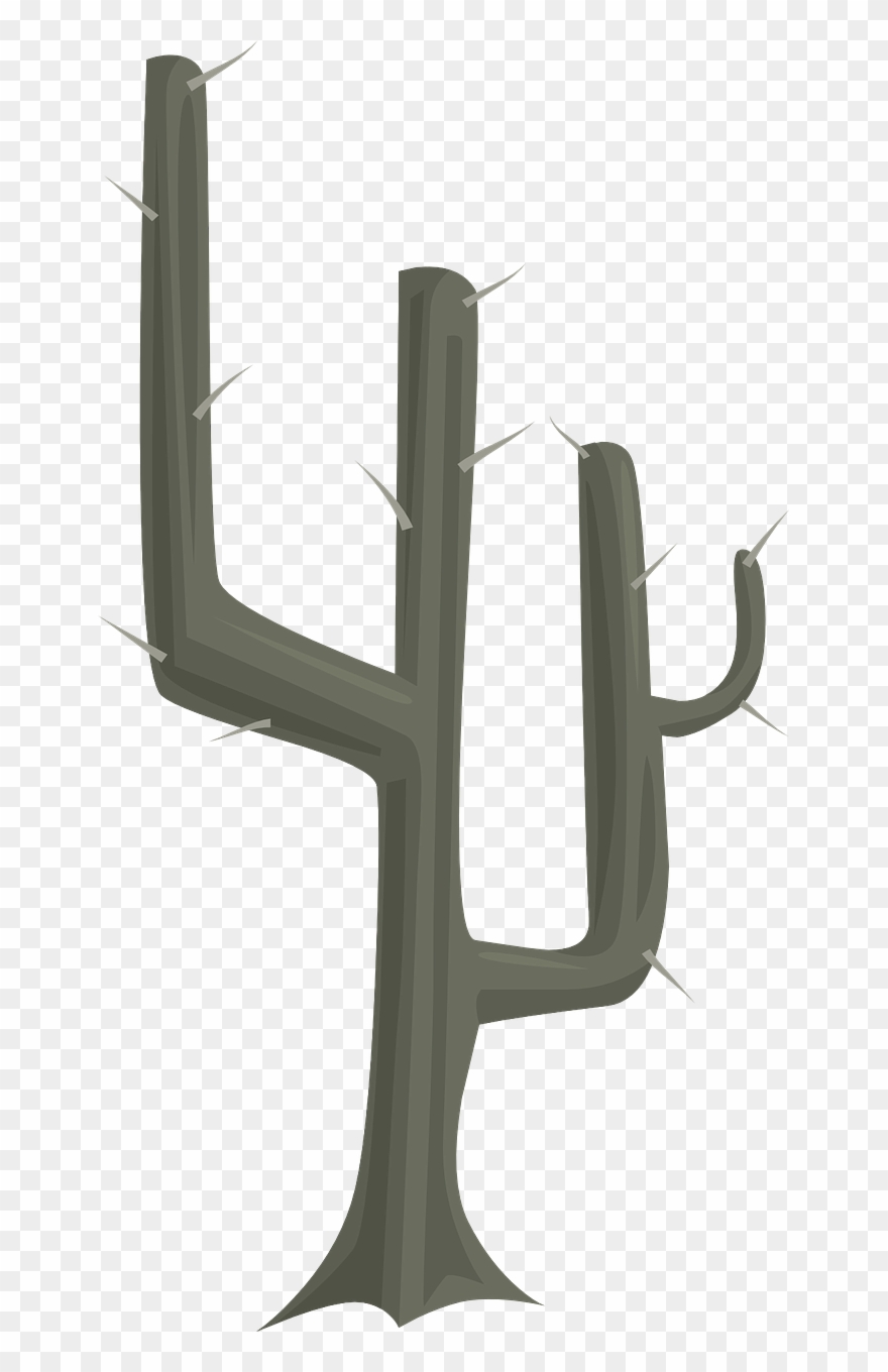 Free Download Cartoon Cactus With Flower - Cactus Clipart