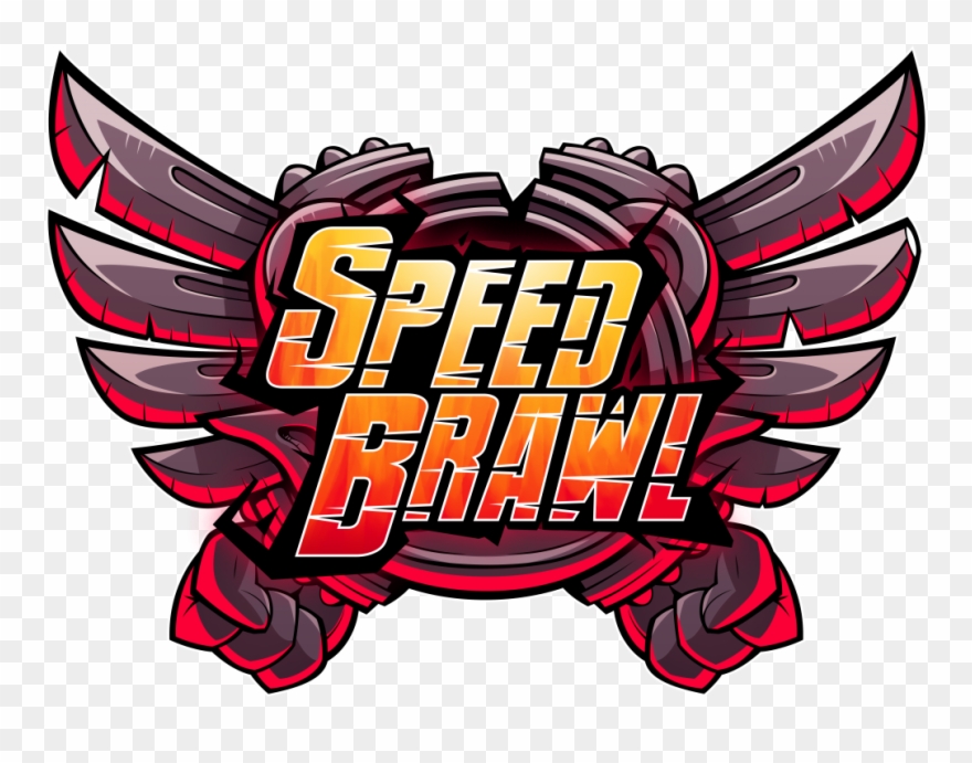 This Hyperkinetic, Dystopian Fighting Game Packs A - Speed Brawl Cover Clipart