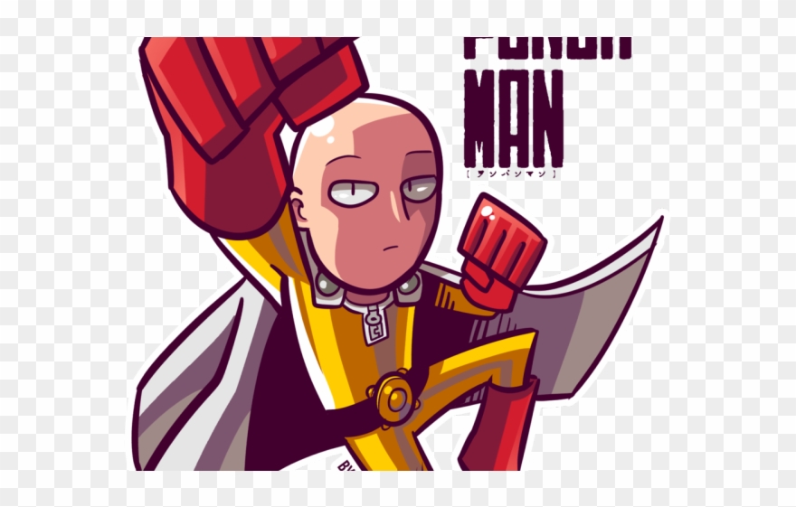 One Punch Man Clipart Deadpool - Blusa One Punch Man - Png Download