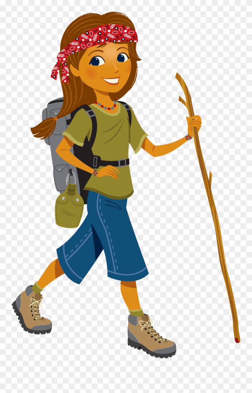Where We Are On Our Journey - Mountain Climber Clip Art - Png Download