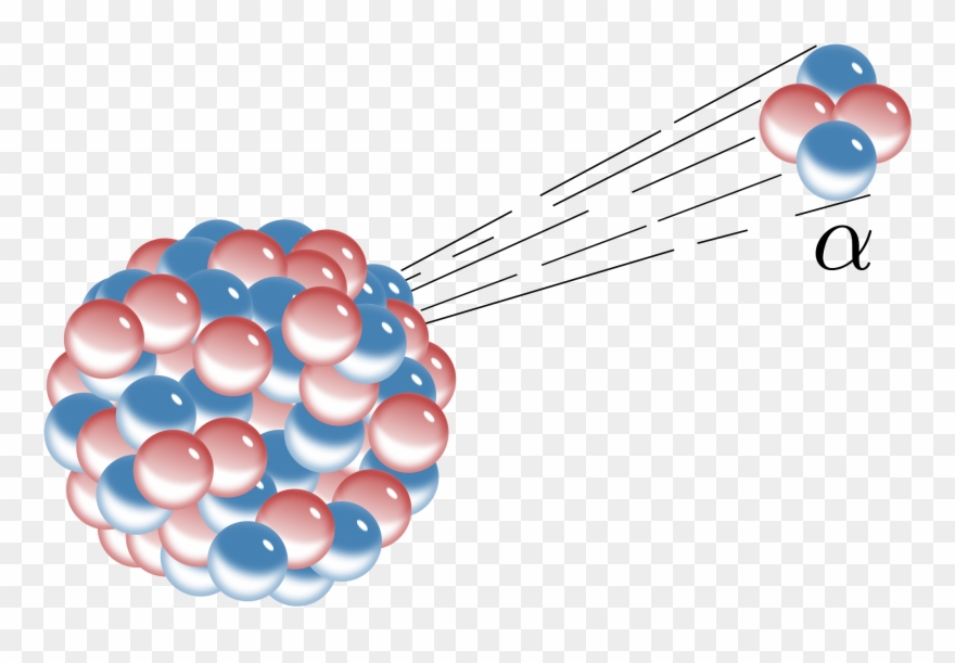 Sometimes An Alpha Particle Just Needs To Spread Its - Alpha Decay Clipart