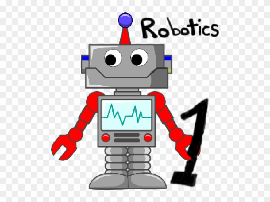 Happy Robot Twin Duvet Clipart