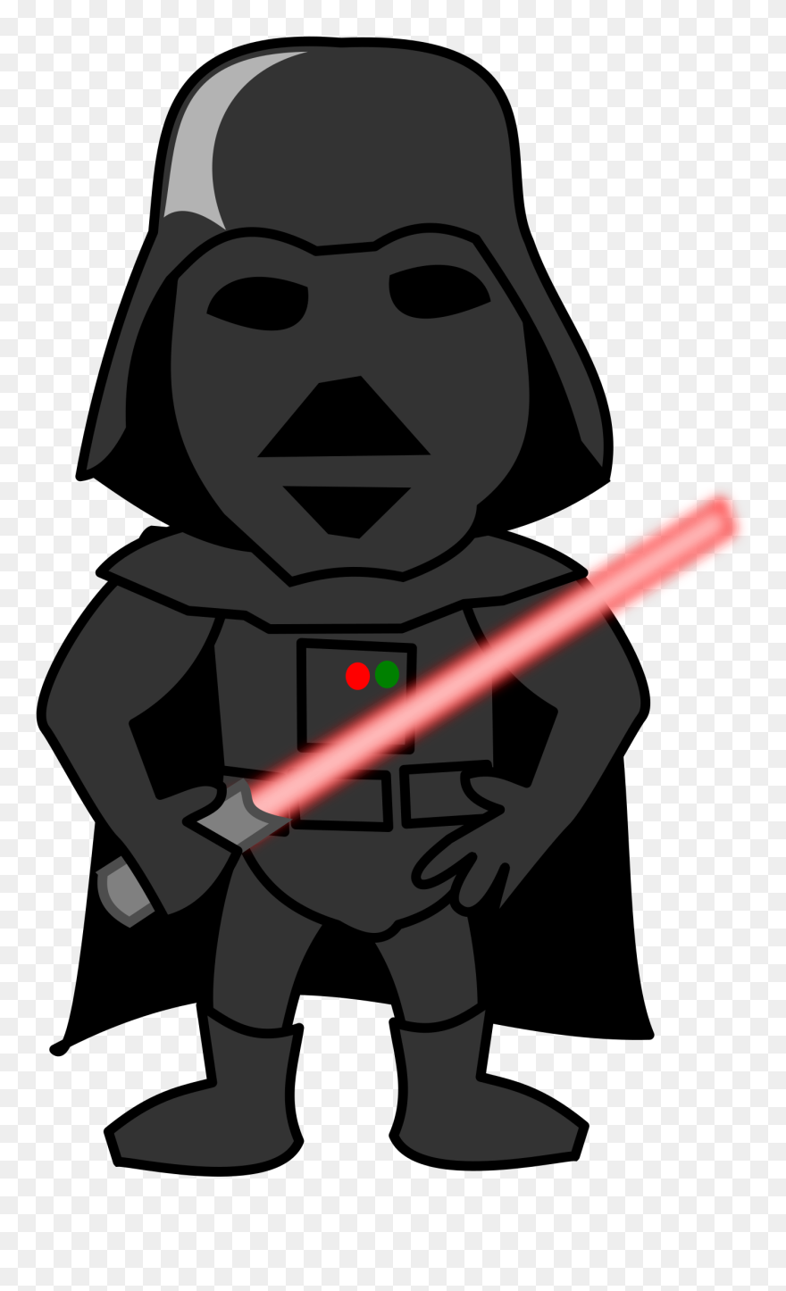 Darth Vader Clipart Small - Star Wars Father Day Cards - Png Download