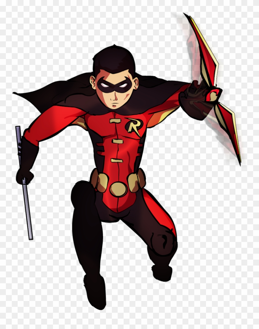 Robin Clipart Transparent Background - Imagenes De Robin Jason Todd De Batman - Png Download