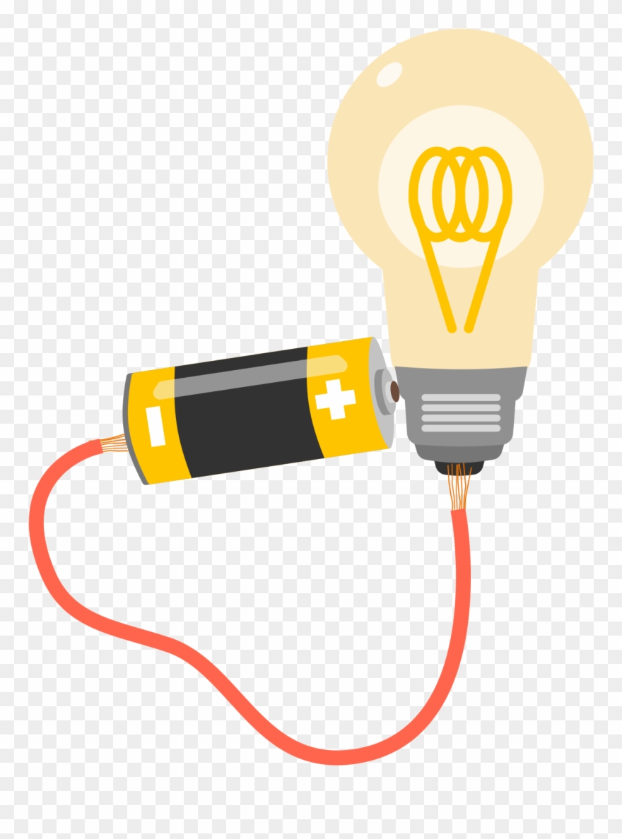 Electricity Clipart Electric Light - Illustration - Png Download