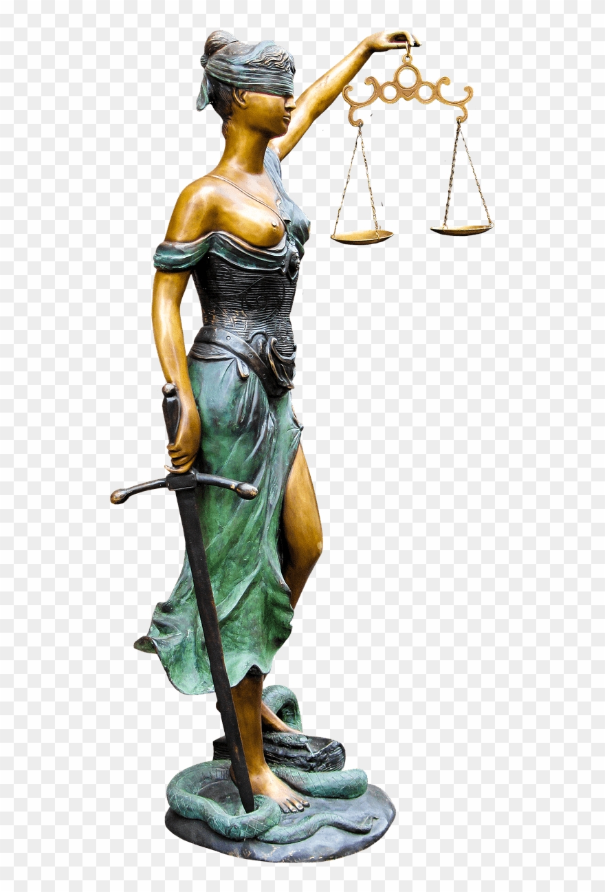 Justice Clipart Justice Statue - Dama De La Justicia Png Transparent Png