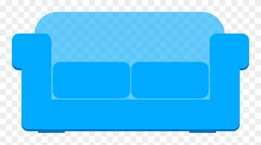 Tv-couch - Parallel Clipart