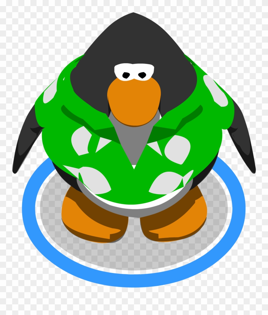 Hawaiian Shirt In-game - Club Penguin T Pose Clipart