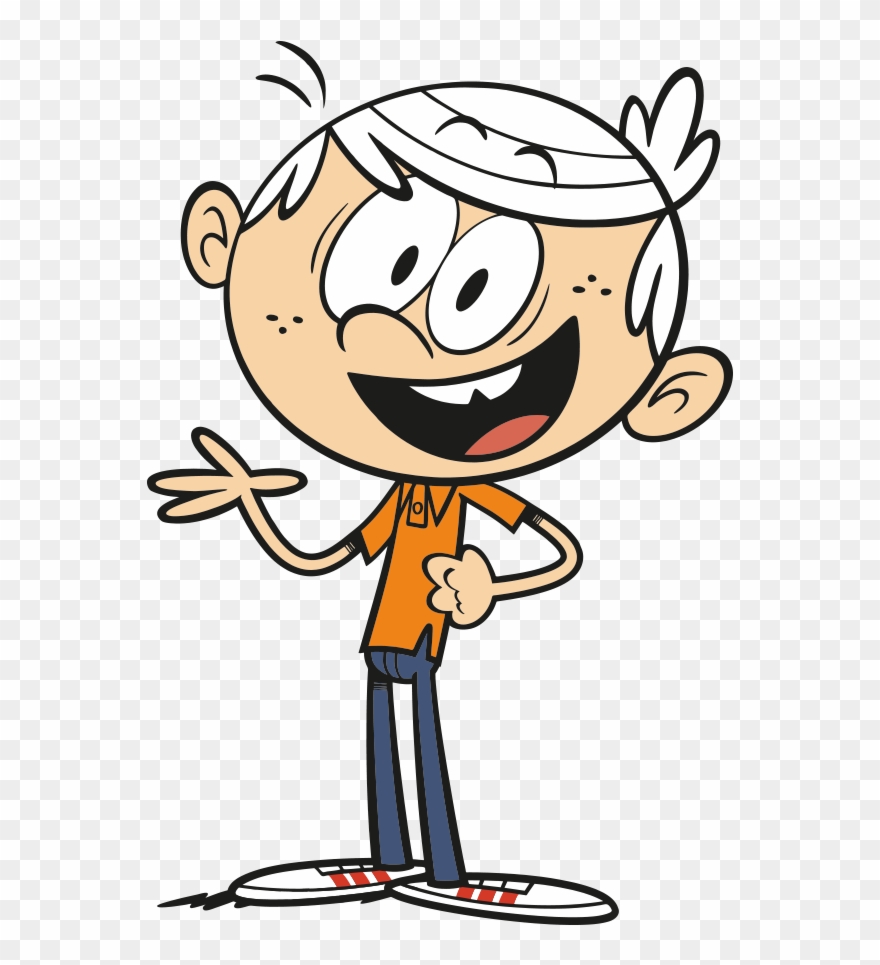 Lincoln Clipart Loud - Lincoln From The Loud House - Png Download